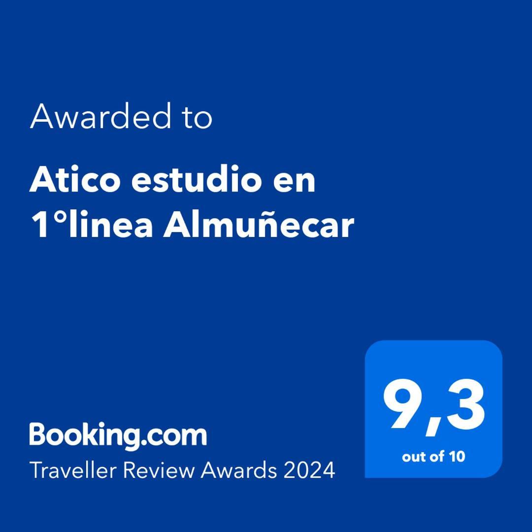 Atico Estudio En 1°Linea Almuñécar Buitenkant foto